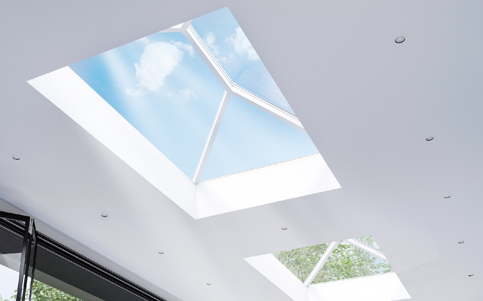 4-Pane Glass Roof Lantern